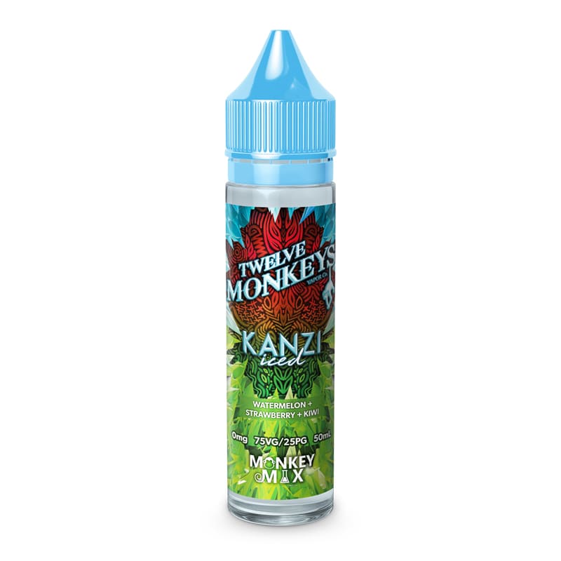 TWELVE MONKEYS Kanzi Iced - E-liquide 50ml-0 mg-VAPEVO