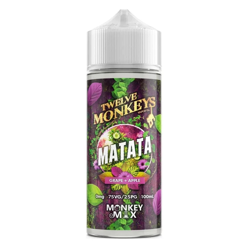 TWELVE MONKEYS Matata - E-liquide 50ml/100ml-0 mg-100 ml-VAPEVO