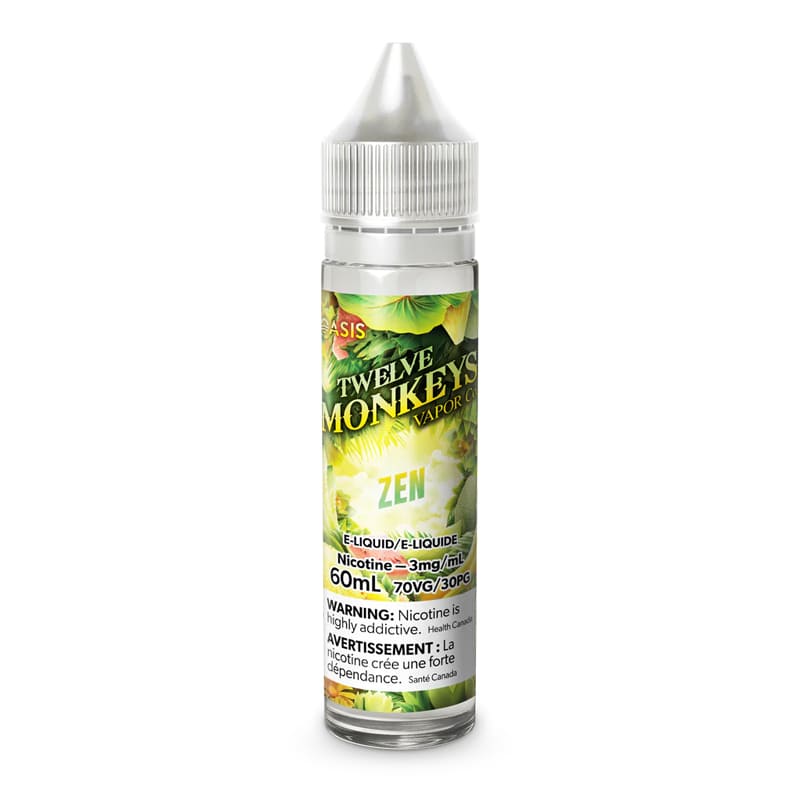 TWELVE MONKEYS Oasis Zen - E-liquide 50ml-0 mg-VAPEVO