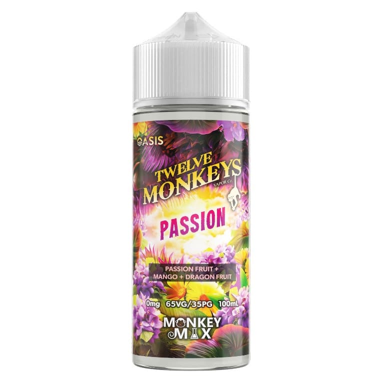 TWELVE MONKEYS Passion - E-liquide 50ml/100ml-0 mg-100 ml-VAPEVO