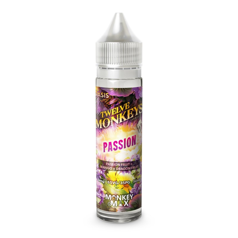 TWELVE MONKEYS Passion - E-liquide 50ml/100ml-0 mg-50 ml-VAPEVO