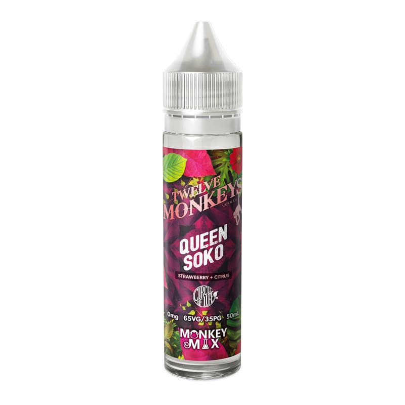 TWELVE MONKEYS Queen Soko - E-liquide 50ml-0 mg-VAPEVO