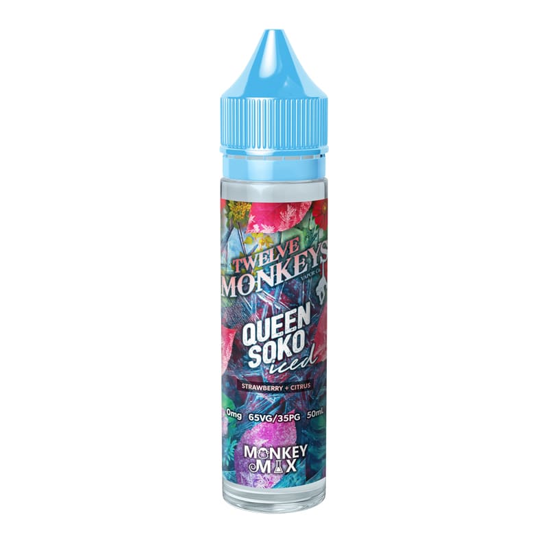 TWELVE MONKEYS Queen Soko Iced - E-liquide 50ml-0 mg-VAPEVO