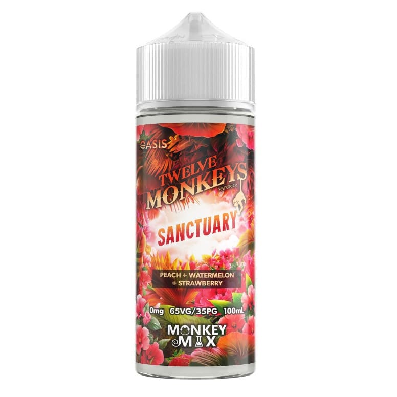 TWELVE MONKEYS Sanctuary - E-liquide 50ml/100ml-0 mg-100 ml-VAPEVO