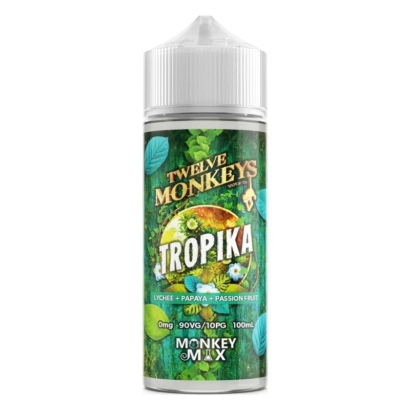 TWELVE MONKEYS Tropika - E-liquide 50ml/100ml-0 mg-100 ml-VAPEVO