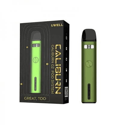 UWELL Caliburn G2 - Kit E-Cigarette 18W 750mAh-Carbon Black-VAPEVO