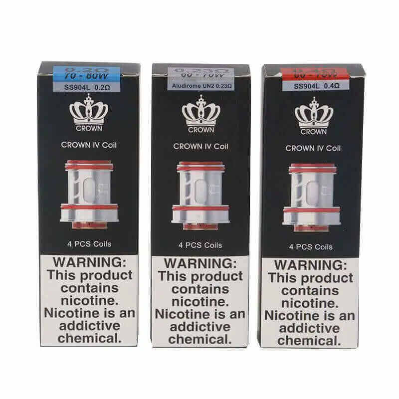 UWELL Crown IV - Pack de 4 Résistances-VAPEVO