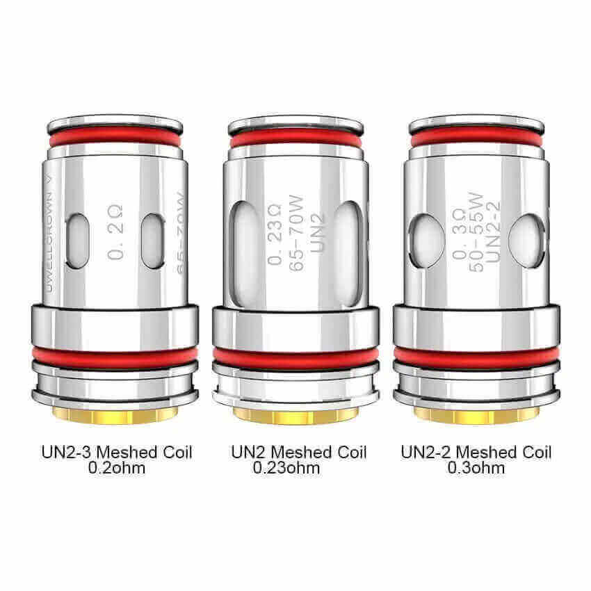 UWELL Crown V - Pack de 4 Résistances-VAPEVO