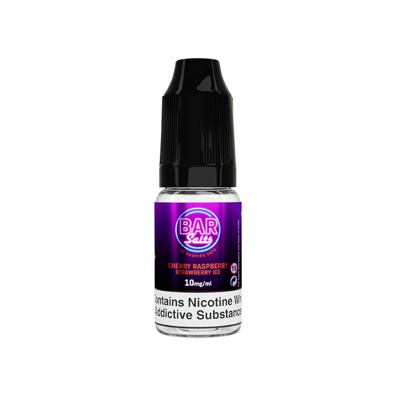 VAMPIRE VAPE Bar Salts - Cherry Raspberry Strawberry - Sel de nicotine 10ml-10 mg-VAPEVO