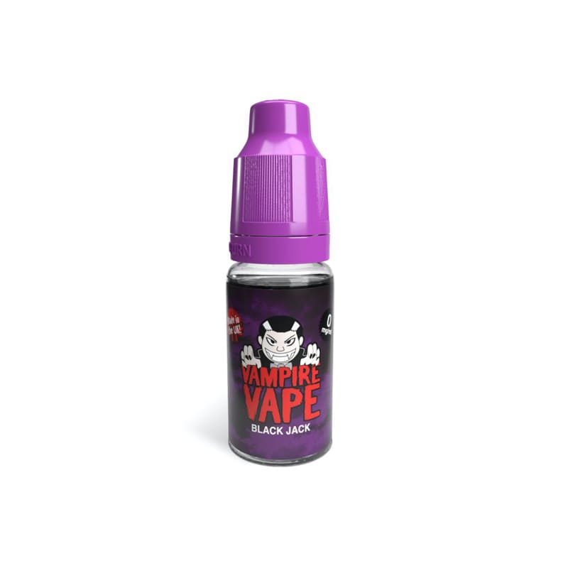 VAMPIRE VAPE Black Jack - E-liquide 10ml-0 mg-VAPEVO