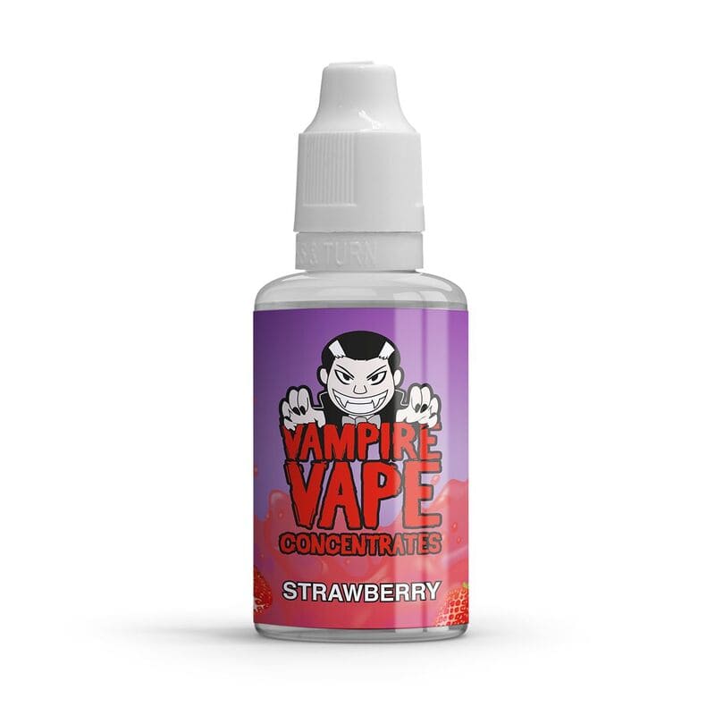 VAMPIRE VAPE Strawberry - Arôme Concentré 30ml-VAPEVO