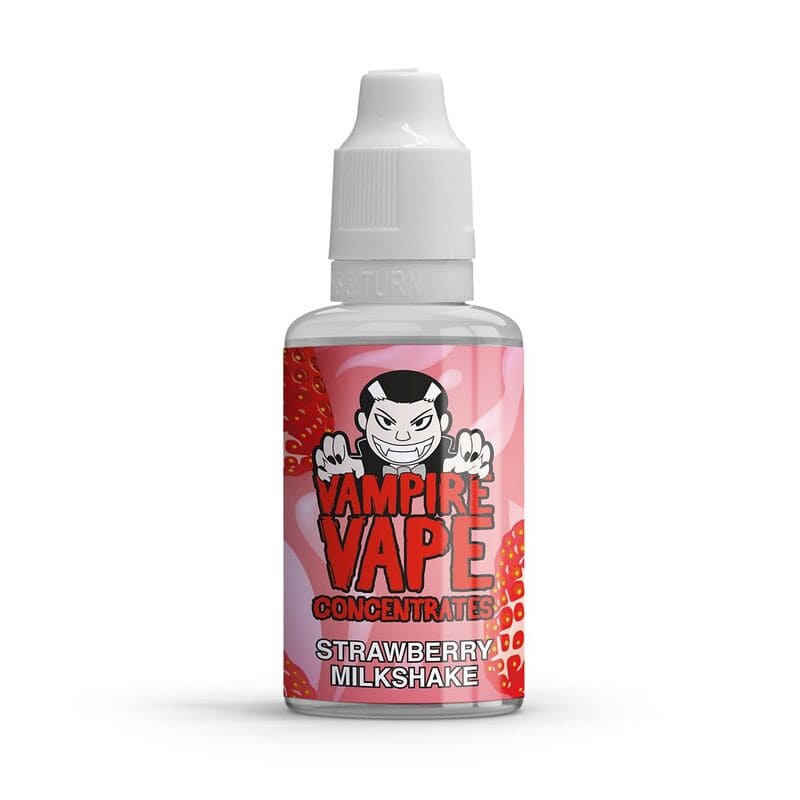 VAMPIRE VAPE Strawberry Milkshake - Arôme Concentré 30ml-VAPEVO