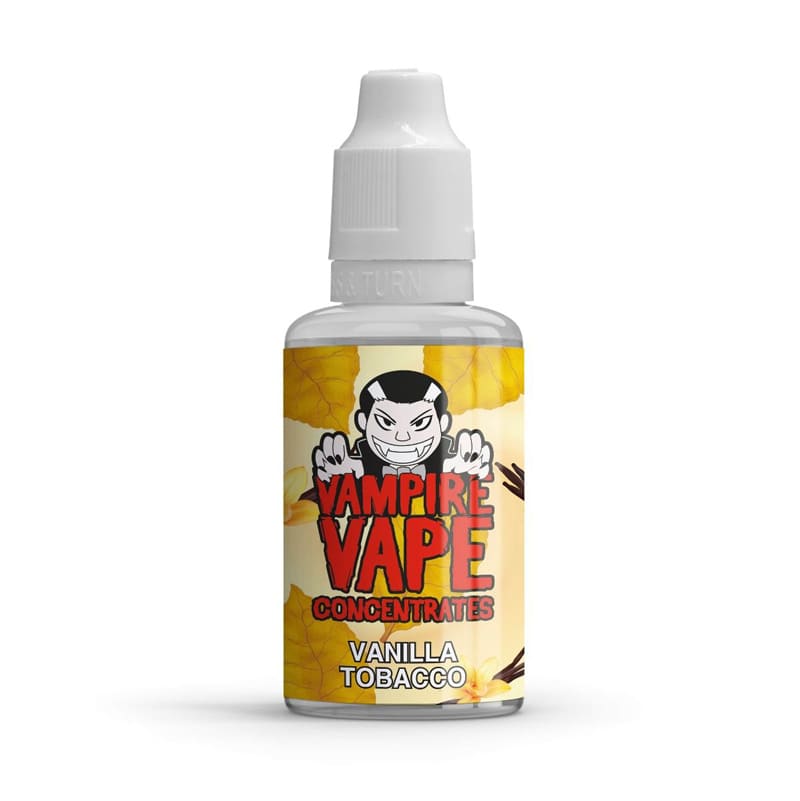 VAMPIRE VAPE Vanilla Tobacco - Arôme Concentré 30ml-VAPEVO