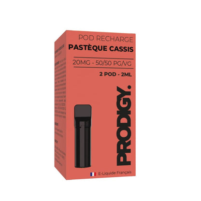 VAPE MAKER Prodigy - Pack de 2 Cartouches 2ml 20mg-0 mg-Pastèque Cassis-VAPEVO