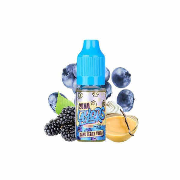 VAPERZ CLOUD Layers Dark Berry Trifle - Sel de nicotine 10ml-10 mg-VAPEVO