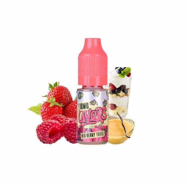 VAPERZ CLOUD Layers Red Berry Trifle - Sel de nicotine 10ml-VAPEVO