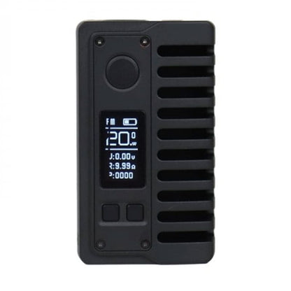 VAPERZ CLOUD & ORCA VAPE & GRIMMGREEN Empire Squonk 21700 Skeleton - Box Mod 100W-Black-VAPEVO