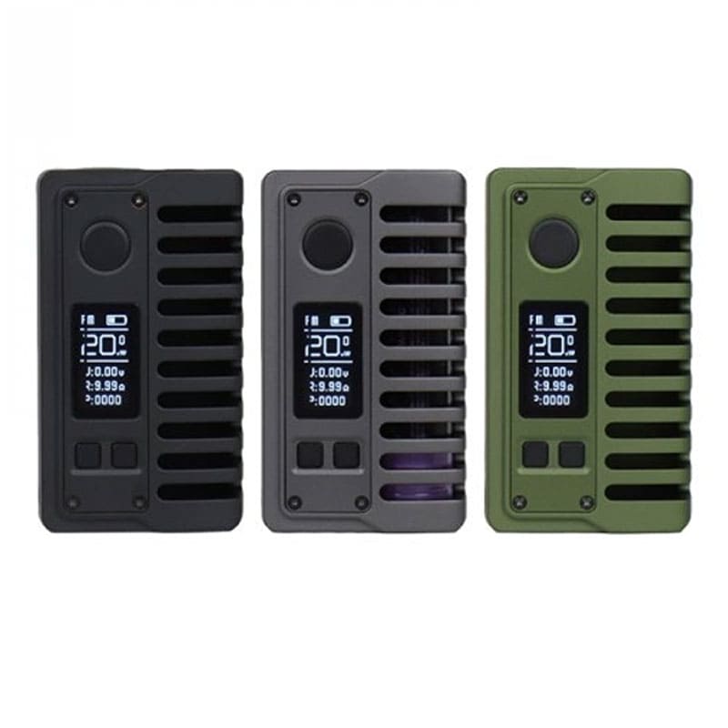 VAPERZ CLOUD & ORCA VAPE & GRIMMGREEN Empire Squonk 21700 Skeleton - Box Mod 100W-VAPEVO