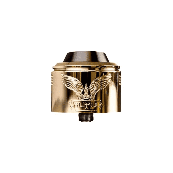 VAPERZ CLOUD Suicide Mods Valhalla V2 RDA - Atomiseur Reconstructible 40mm-24K Gold-VAPEVO