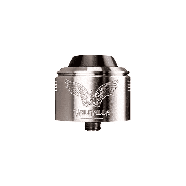 VAPERZ CLOUD Suicide Mods Valhalla V2 RDA - Atomiseur Reconstructible 40mm-Brush Stainless Steel-VAPEVO