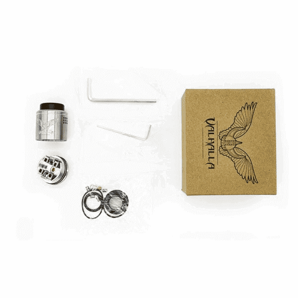 VAPERZ CLOUD Valhalla V2 Micro RDA - Atomiseur Reconstructible 25mm-VAPEVO