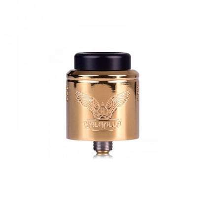 VAPERZ CLOUD Valhalla V2 Micro RDA - Atomiseur Reconstructible 25mm-24K Gold Plating-VAPEVO