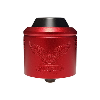 VAPERZ CLOUD Valhalla V2 Mini RDA - Atomiseur Reconstructible 30mm-Satin Red-VAPEVO