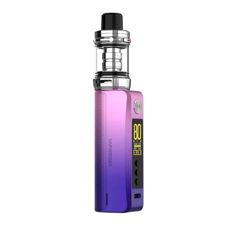 VAPORESSO Gen 80S iTank 2 Edition - Kit E-Cigarette 80W 5ml-Neon Purple-VAPEVO