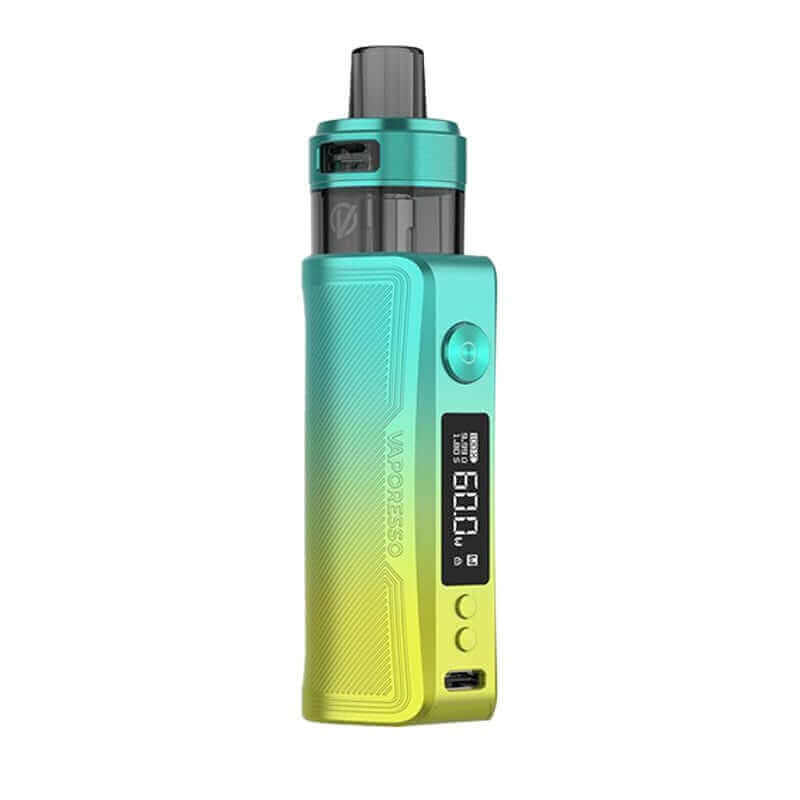 VAPORESSO Gen PT60 - Kit E-Cigarette 60W 2500mAh-Aqua Yellow-VAPEVO