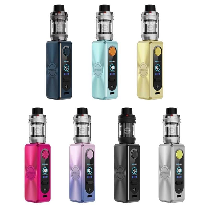 VAPORESSO Gen SE - Kit E-Cigarette 80W 6ml-Dark Black-VAPEVO