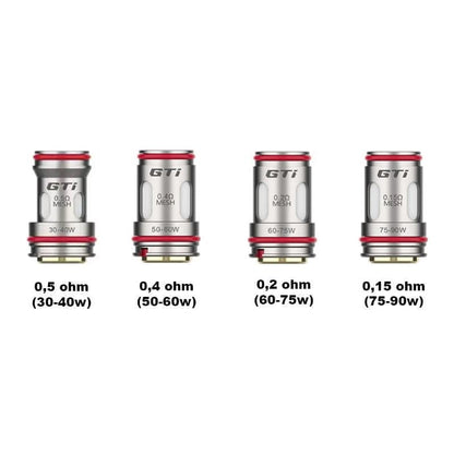 VAPORESSO GTI - Pack de 5 Résistances-VAPEVO