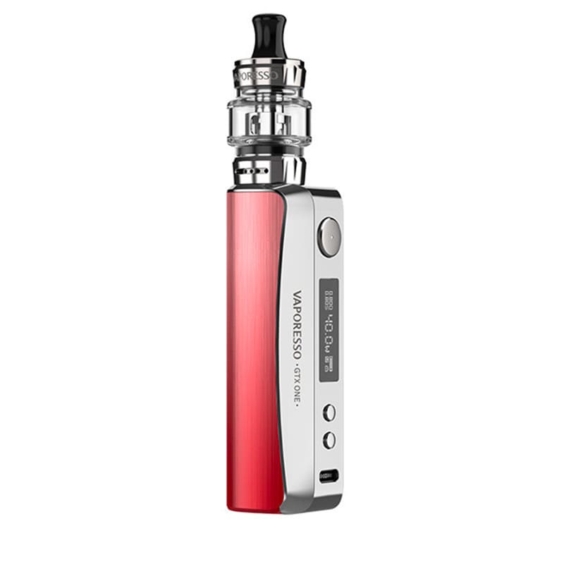 VAPORESSO GTX One - Kit E-Cigarette 40W 2000mAh-Taffy Red-VAPEVO