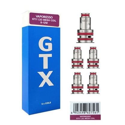 VAPORESSO GTX V2 - Pack de 5 Résistances-Mesh 1.2 ohm-VAPEVO