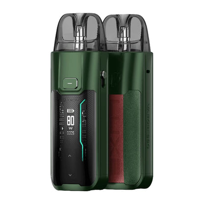 VAPORESSO Luxe XR Max - Kit E-Cigarette 80W 2800mAh-Leather Version Forest Green-VAPEVO