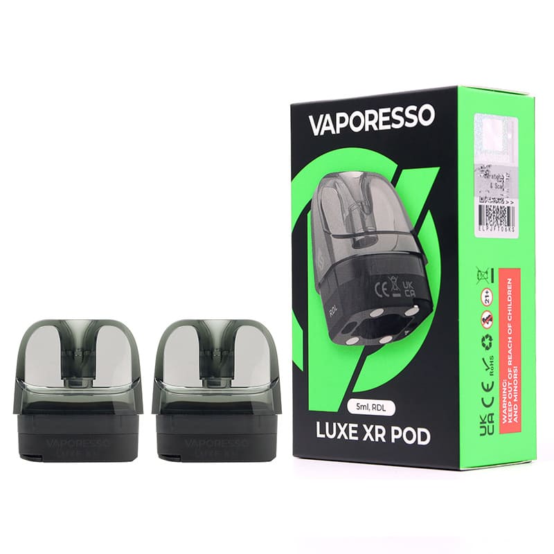 VAPORESSO Luxe X/XR/XR Max - Pack de 2 Cartouches Pod 5ml-RDL-VAPEVO