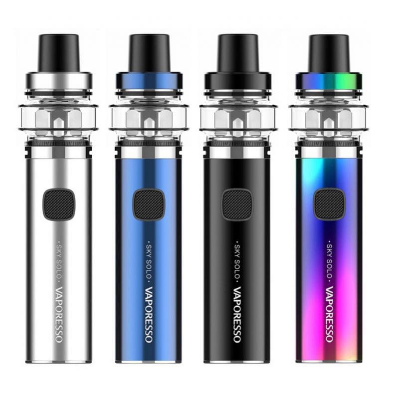 VAPORESSO Sky Solo Plus - Kit E-Cigarette 90W 3000mAh-Silver-VAPEVO