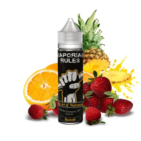 VAPORIAN RULES Route 66 E-liquide 50ml-0 mg-VAPEVO