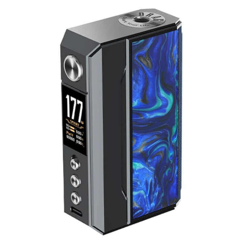 VOOPOO Drag 4 - Box Mod 177W-Gun Metal Ocean Blue-VAPEVO