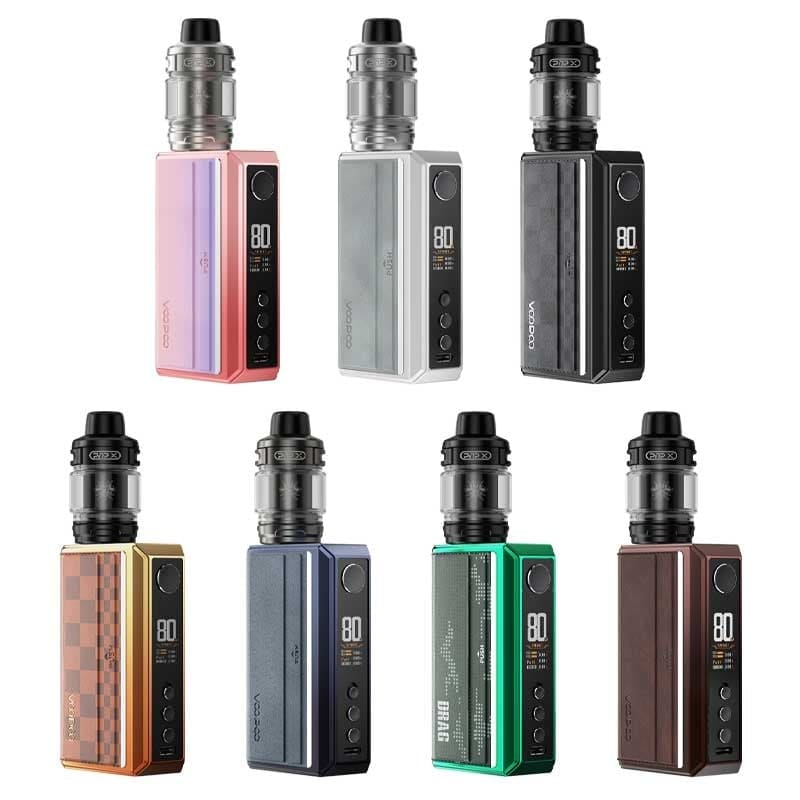 VOOPOO Drag 5 - Kit E-Cigarette 177W 5.5ml-Black-VAPEVO