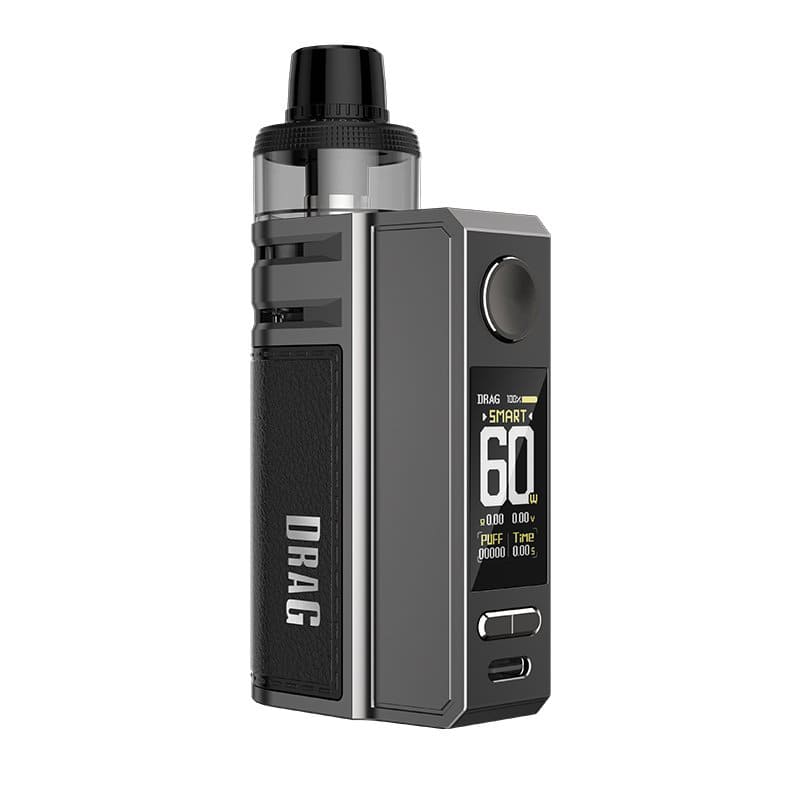 VOOPOO Drag E60 - Kit E-Cigarette 60W 2550mAh-Black-VAPEVO