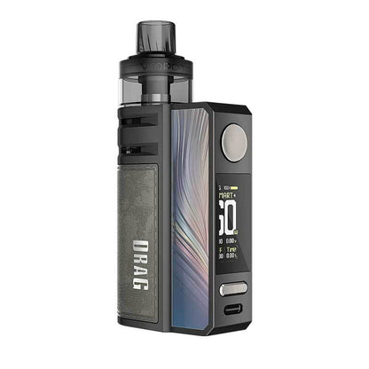 VOOPOO Drag E60 - Kit E-Cigarette 60W 2550mAh-Gray Metal-VAPEVO