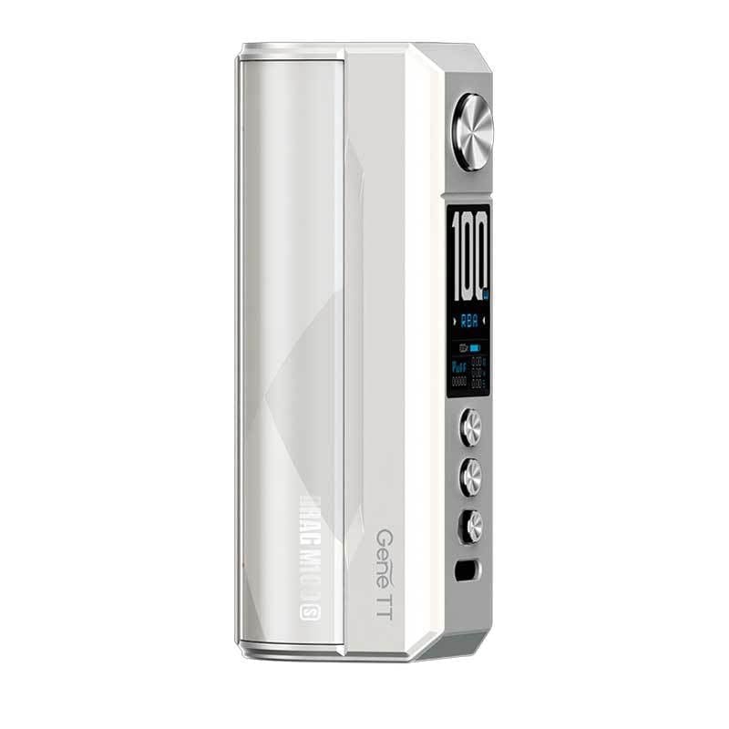 VOOPOO Drag M100S - Box Mod 100W-Peal White-VAPEVO