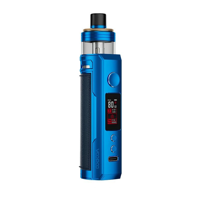 VOOPOO Drag X PnP-X - Kit E-Cigarette 80W 5ml-Sapphire Blue-VAPEVO