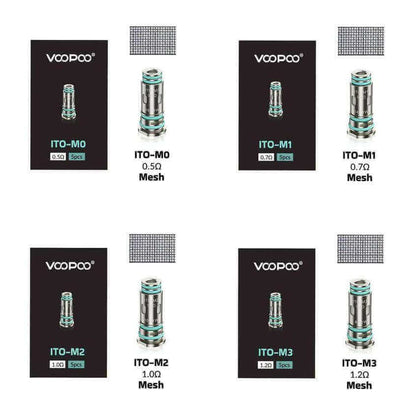 VOOPOO ITO - Pack de 5 Résistances-ITO-M0 0.5 ohm-VAPEVO