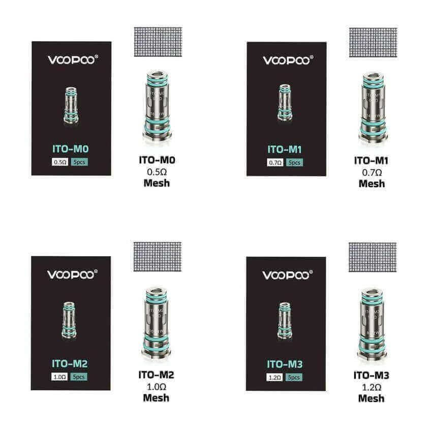 VOOPOO ITO - Pack de 5 Résistances-ITO-M0 0.5 ohm-VAPEVO