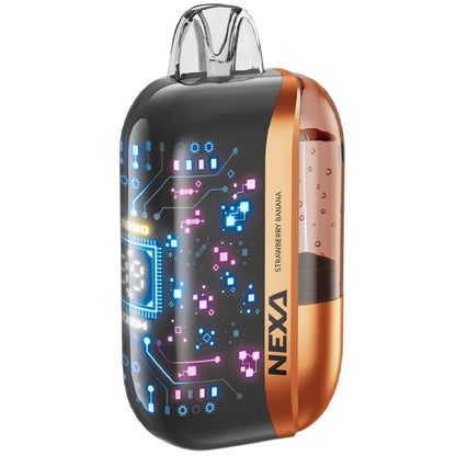 VOOPOO X NEXA Ultra - Pod Jetable 40000 Puffs 20ml-20 mg-Strawberry Banana-VAPEVO