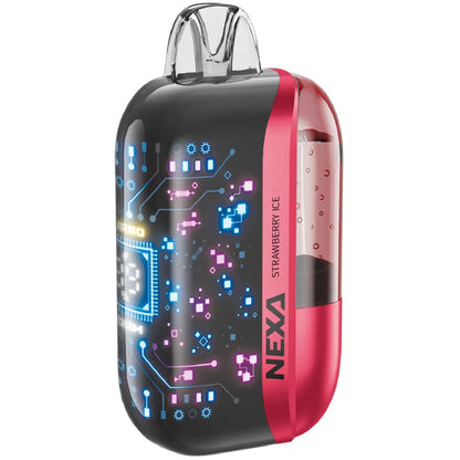 VOOPOO X NEXA Ultra - Pod Jetable 40000 Puffs 20ml-20 mg-Strawberry Ice-VAPEVO