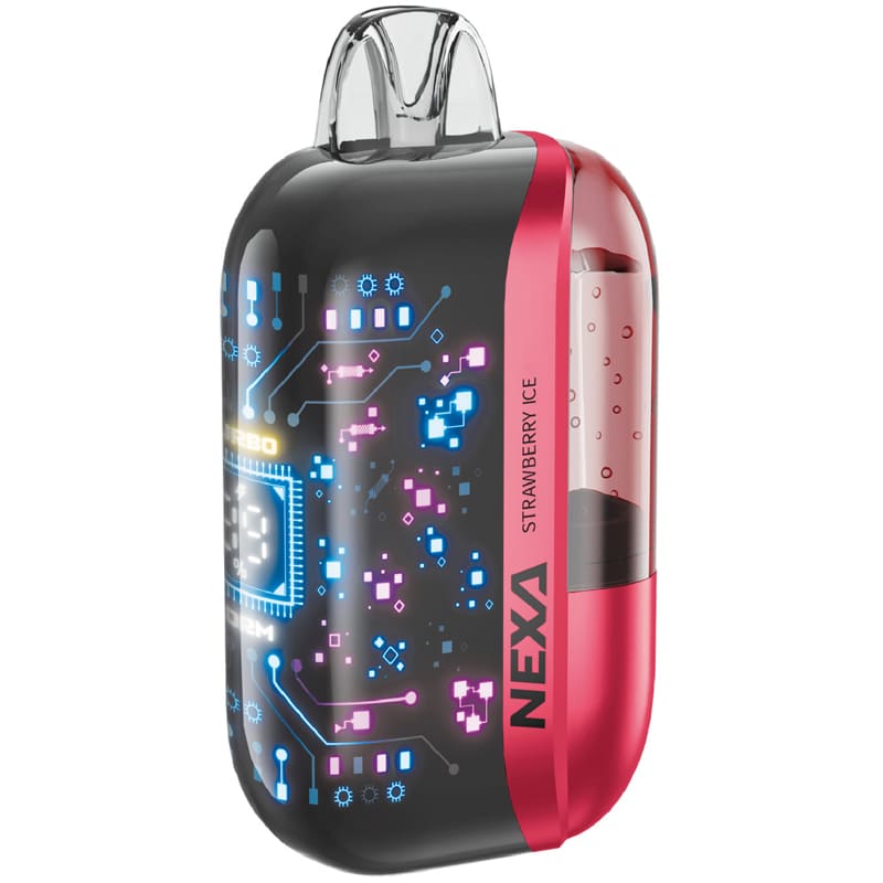 VOOPOO X NEXA Ultra - Pod Jetable 40000 Puffs 20ml-20 mg-Strawberry Ice-VAPEVO