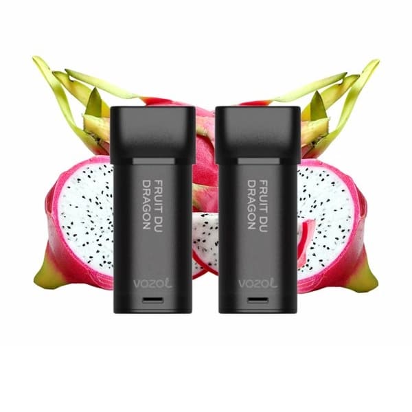 VOZOL Switch 600 - Pack de 2 Cartouches 2ml-0 mg-Fruit du Dragon-VAPEVO