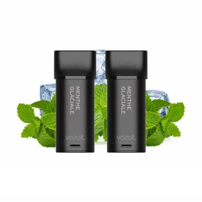 VOZOL Switch 600 - Pack de 2 Cartouches 2ml-0 mg-Menthe Glaciale-VAPEVO